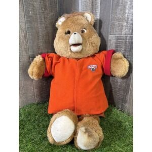 Vintage 1985 Teddy Ruxpin Talking Bear‎ Repair – Eye Damage, No Tape